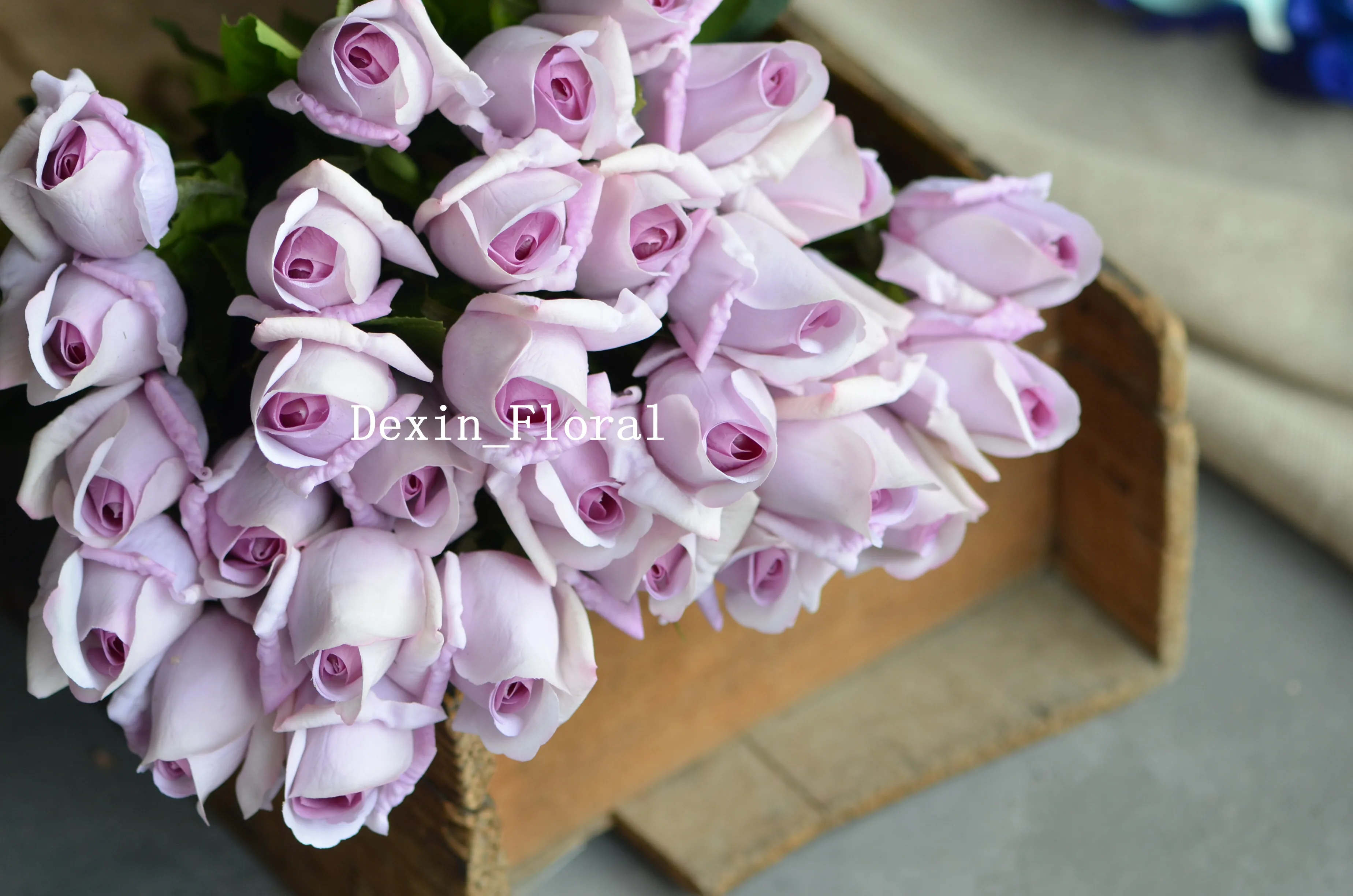 Pale Mauve Rosebuds, Pale Lilac Rosebuds, Real Touch Faux RoseBuds, DIY Wedding Centerpieces, Silk Bridal Bouquets