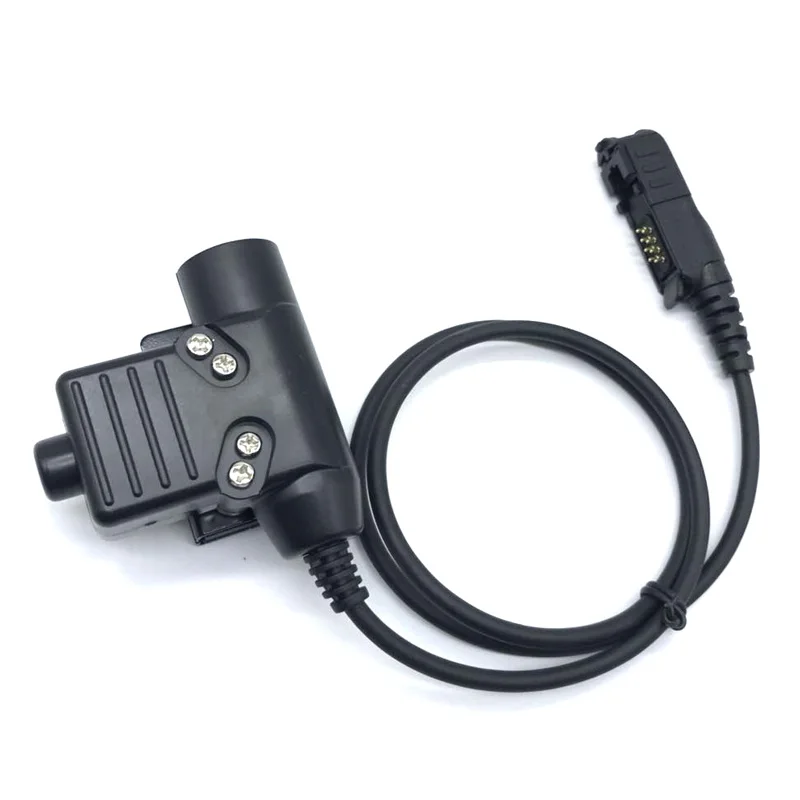 connecteur-de-casque-tactique-u94-ptt-nato-2-pieces-pour-radio-bidirectionnelle-uv9r-bf-a58-compatible-avec-le-casque-tactique-comtac-earmor-tca