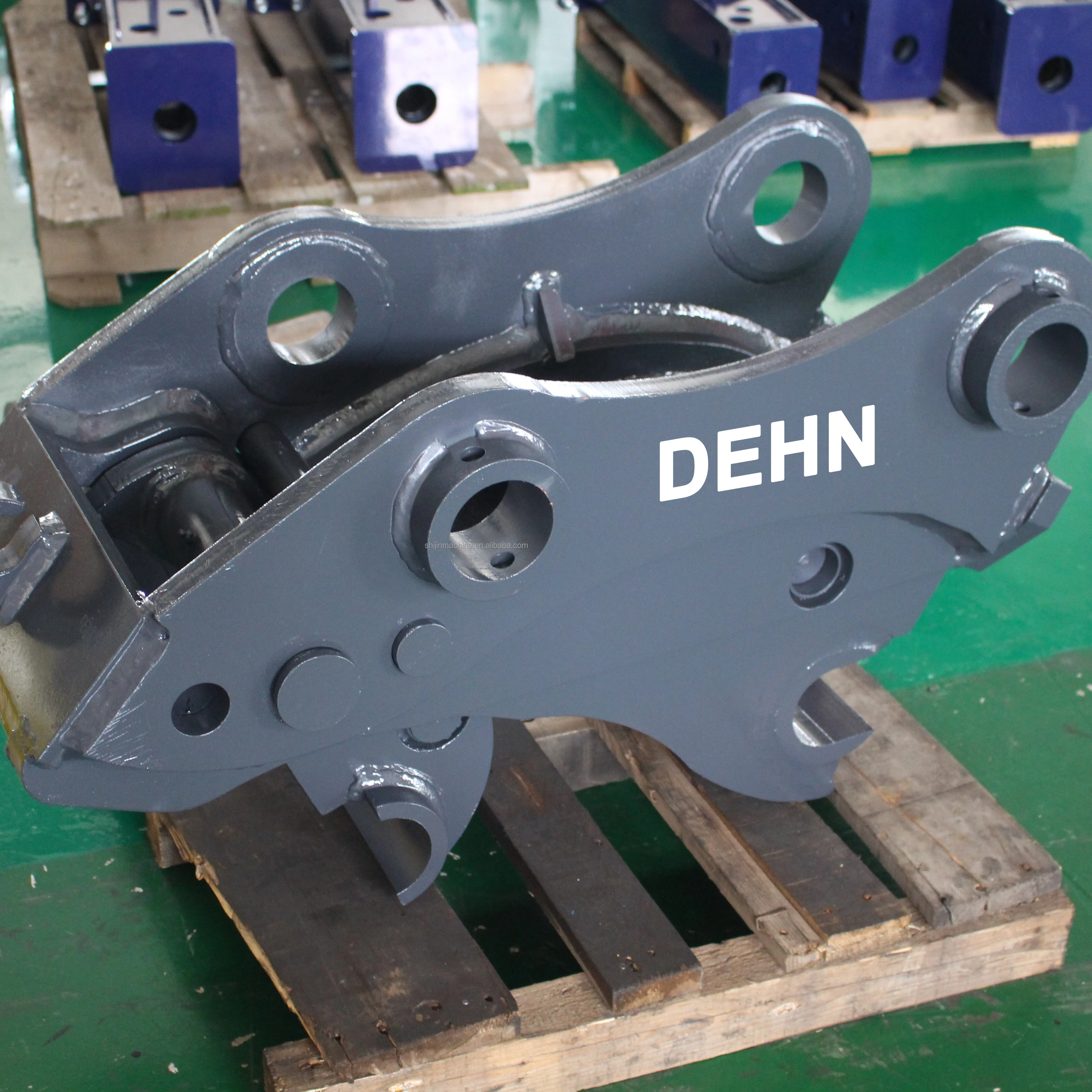 Good Price Steel Yellow Backhoe Quick Hitch Excavator Attachment Quick Coupler Manual Mechanical Quick Hitch