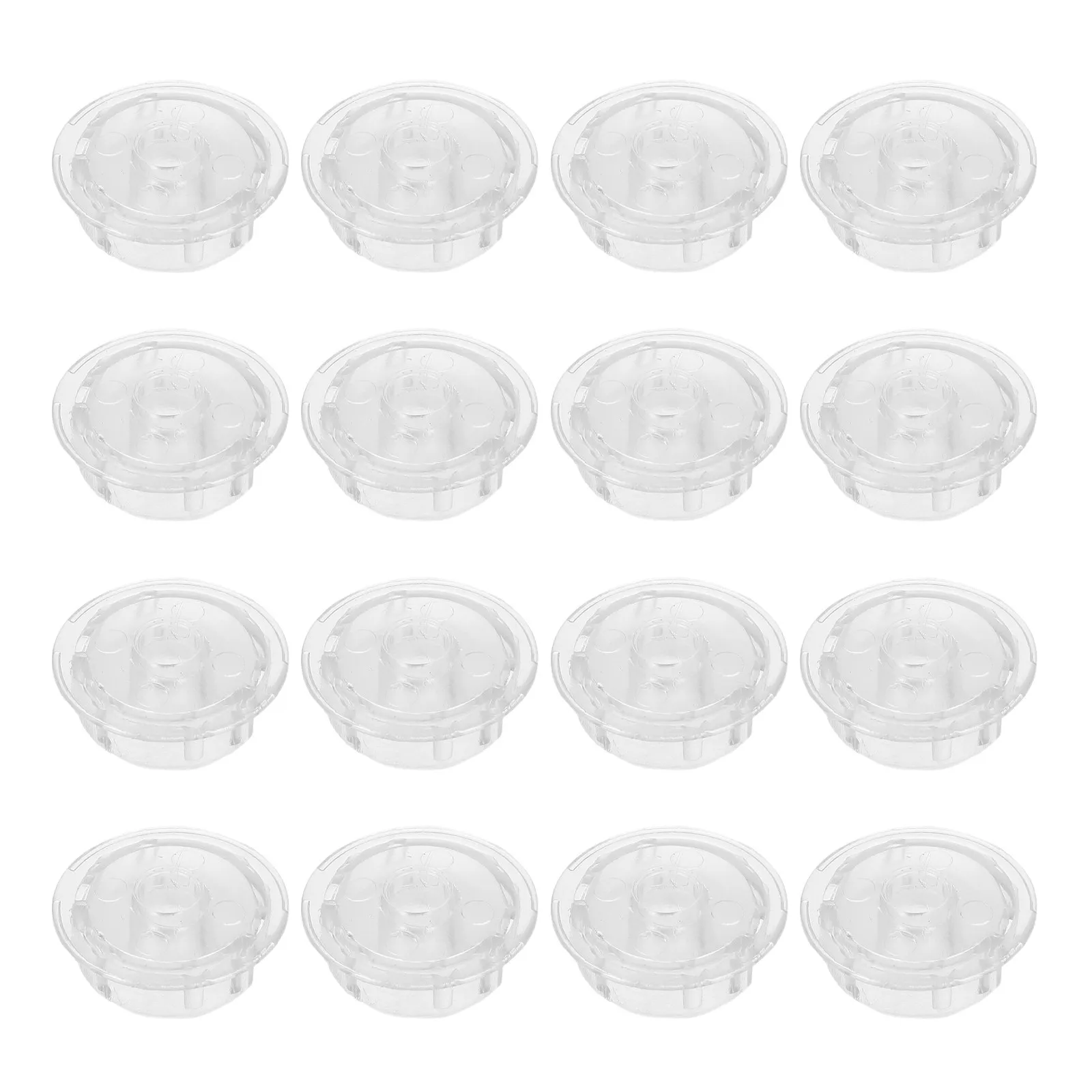 

20 шт. заглушек для нижней планки рулонных штор, универсальные заглушки для горизонтальных жалюзи, заглушки для шнура, защита от пыли, стабильность, износостойкость