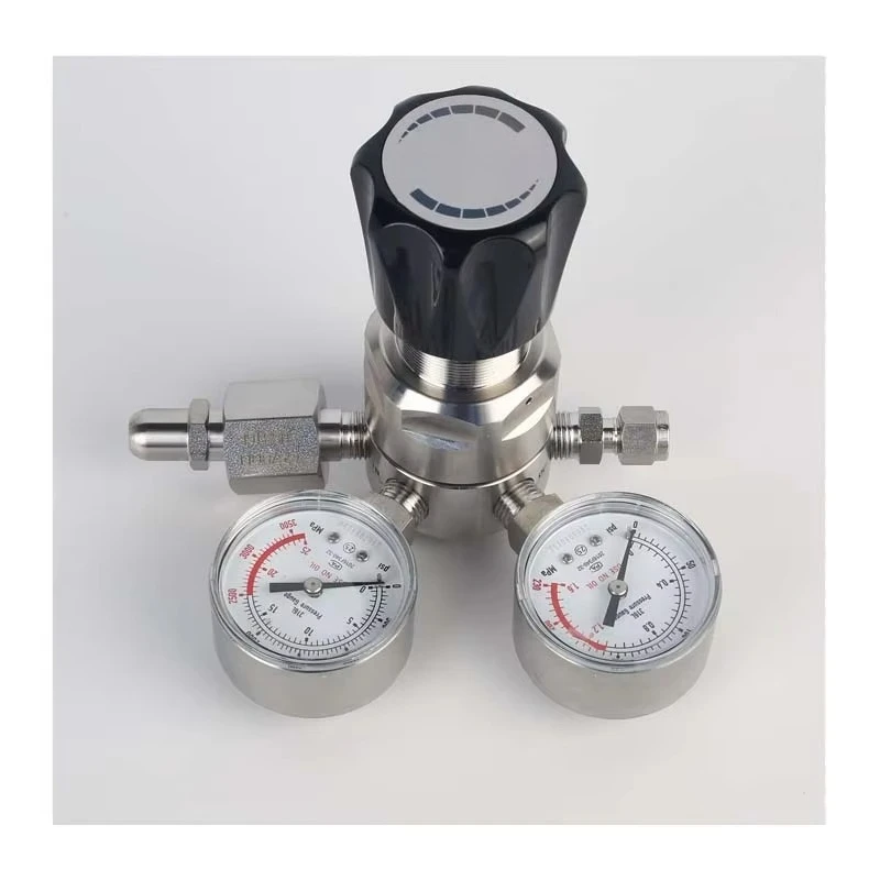Stainless Steel 316L Oxygen Ammonia Carbon Dioxide High Purity Gas Pressure Reducing Valve Pressure Reducer Regulator