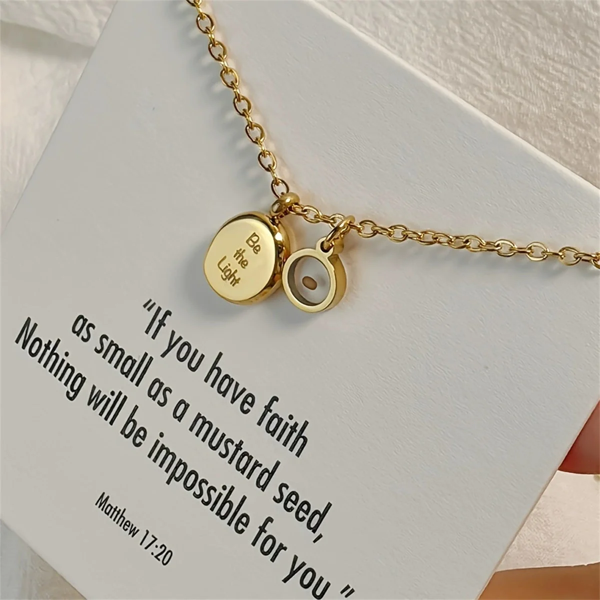 حار الفولاذ المقاوم للصدأ الخردل البذور قلادة قلادة للجنسين فريدة من نوعها العصرية تنوعا ملهمة المجوهرات بالجملة #1