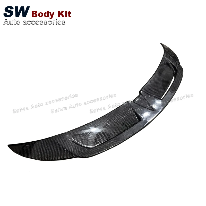 CMS Style Carbon Fiber Rear Spoiler Wing for Tesla Model Y  Trunk Wing Splitter body stabilizer