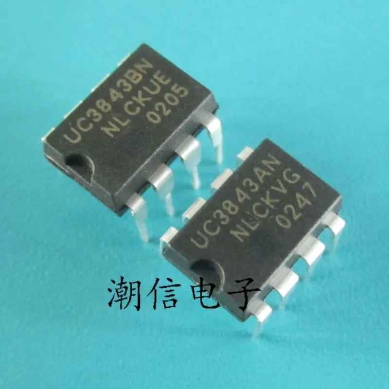 10PCS/LOT NEW ORIGINAL UC3843AN UC3843BN UC3843N UC3843B DIP-8