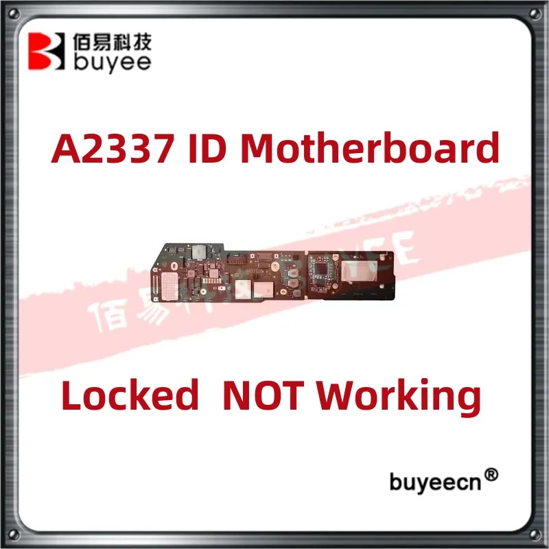 

Оригинальная использованная материнская плата A2337 с идентификатором для Macbook Air 13 дюймов Retina M1 Emc A2337 ID, съемный чип питания, SSD-память