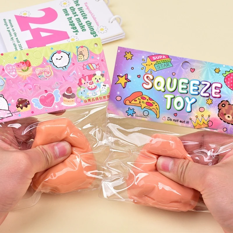 Funny Pimple Popper Squeeze Toy Squishy Nose Reusable Low Rebound Fidgets Toys Anxiety-relieving Anti-stress Toys for Friends