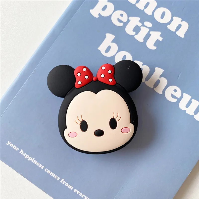 만화 미키와 미니 스타일 남성 여성 유니버설 접이식 복제 휴대 전화 손가락 반지 홀더