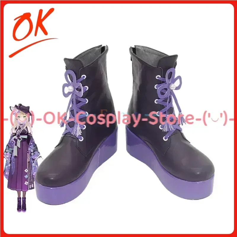 

[Customized] Kurumi Noah Cosplay Shoes Anime Game Roleplay Costume Prop Halloween Carnival Party PU Leather Boots