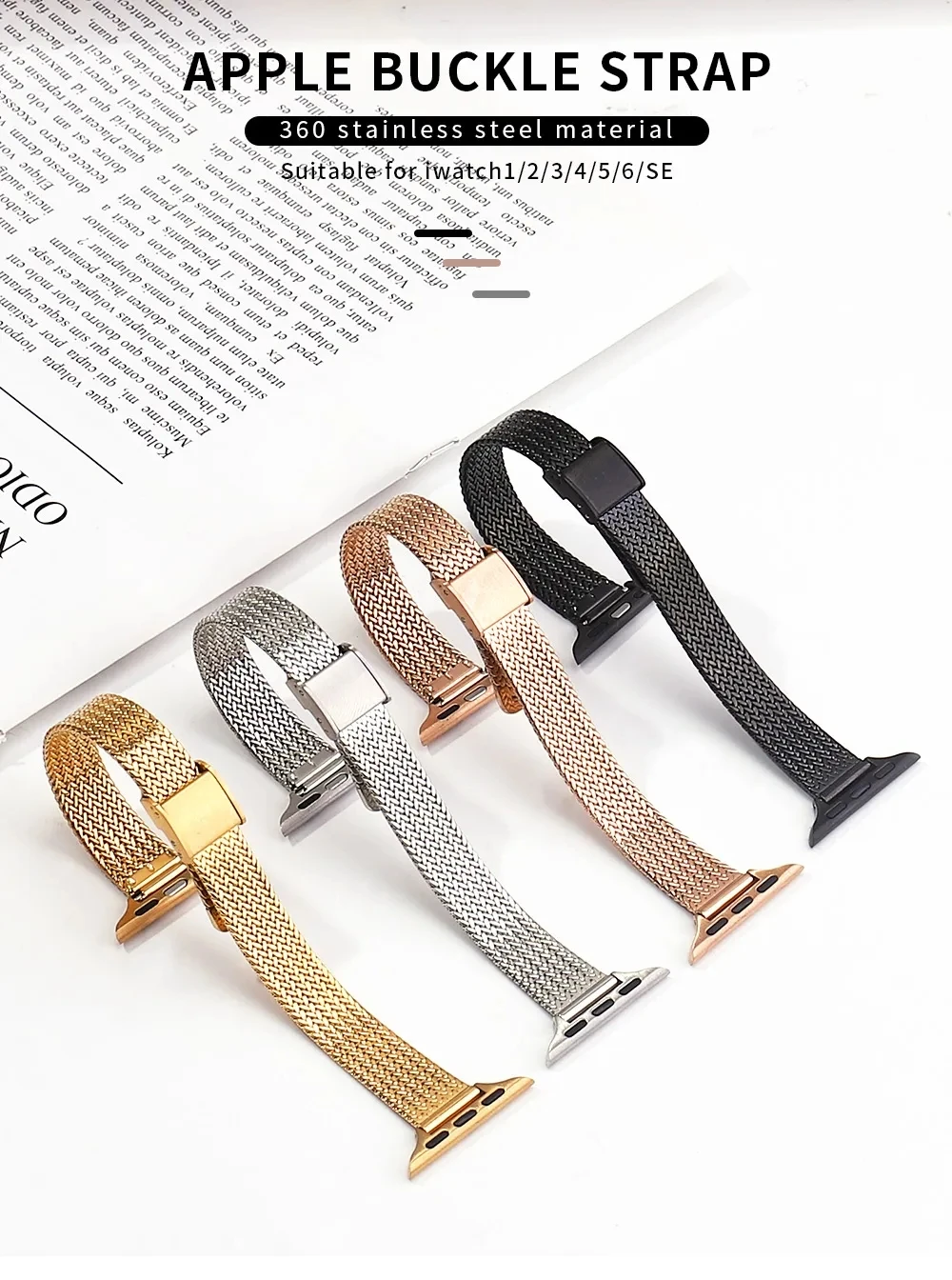 Women Stainless Steel Strap For Apple Watch Ultra 49mm 38mm 42 40 44mm Metal Band For iWatch 6 5 4 se 8 7 41 45 Luxury Bracelet