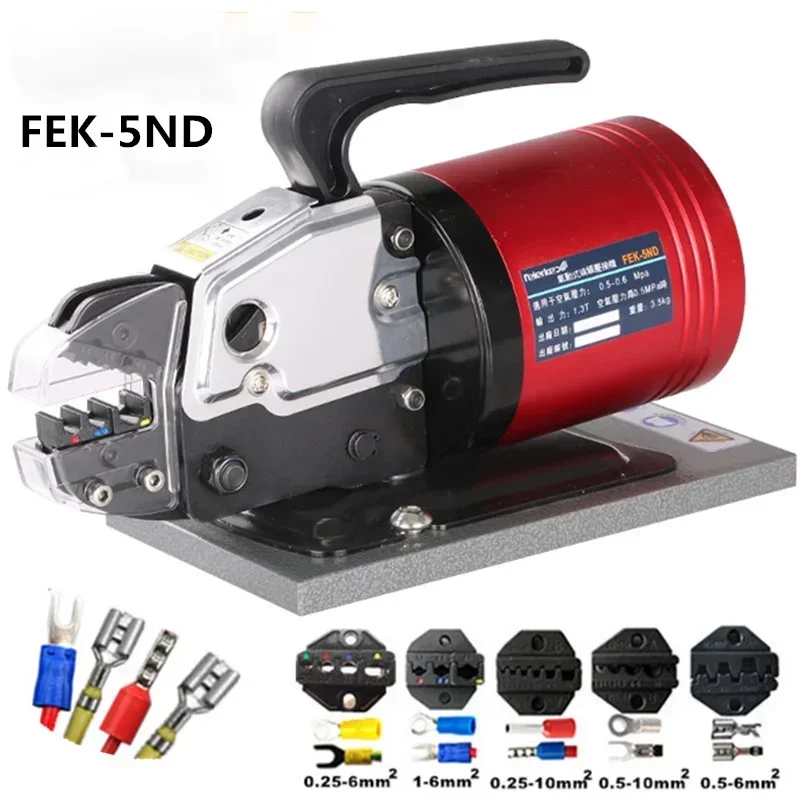 TOP68-FEK-5ND High Efficient PNEUMATIC TYPE TERMINAL CRIMPING MACHINE