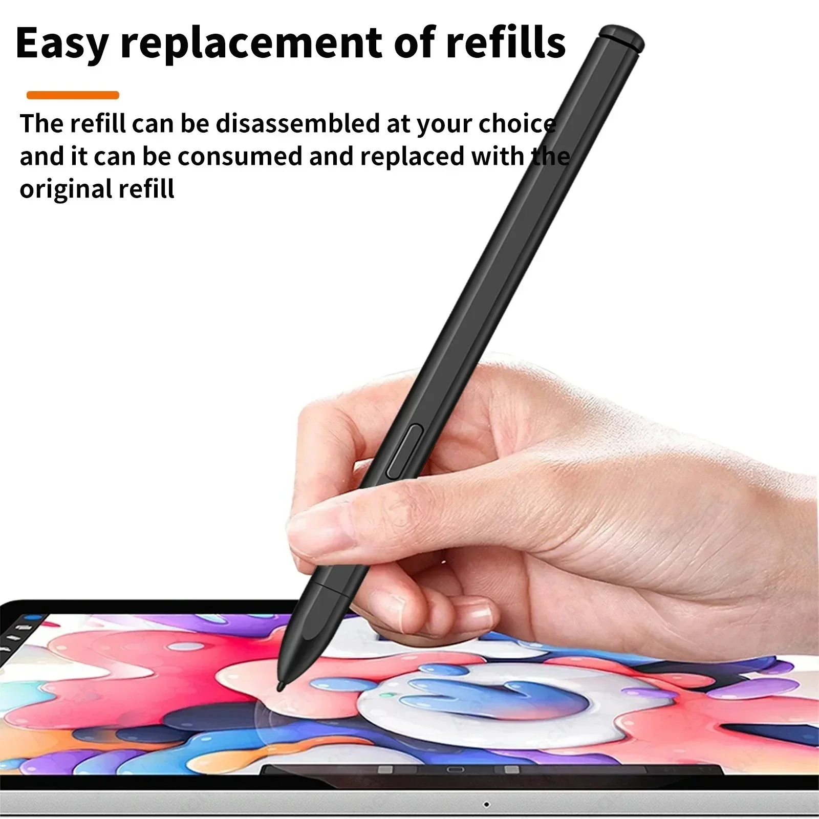 Tablet Pen Stylus Touch Pencil S Pen for Samsung Galaxy Tablet Tab S8 S9 S9FE S7 FE S6 Lite S7+ S8+ Touch Pen Without Bluetooth