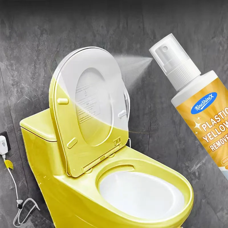 

Instant Plastic Yellowing Remover Spray - Anti Oxidation Cleaner, Restores & Maintains Whiteness