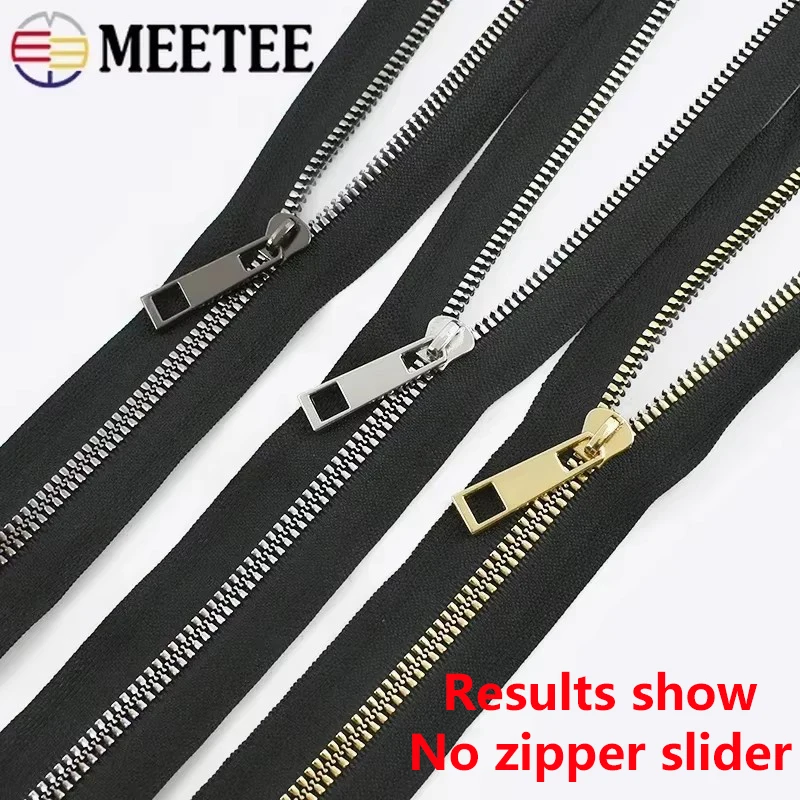 1/2/3/5Meters Meetee 3# 5# 8# 10# 15# Resin Zipper To The Meter for Sewing Down Jacket Outdoor Tent Continuous Zippers Material - Image 6