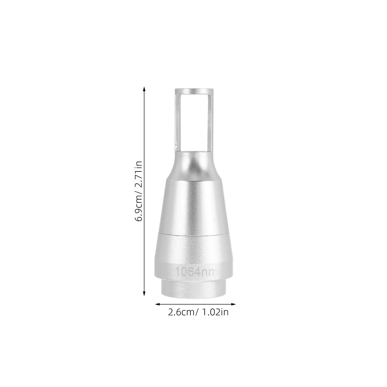 Eyebrow Pigment Remover Machine Probe 2.7x1.1in Non Invasive Cavitation Eyebrow Wash Installation Brow Cleaning Probe