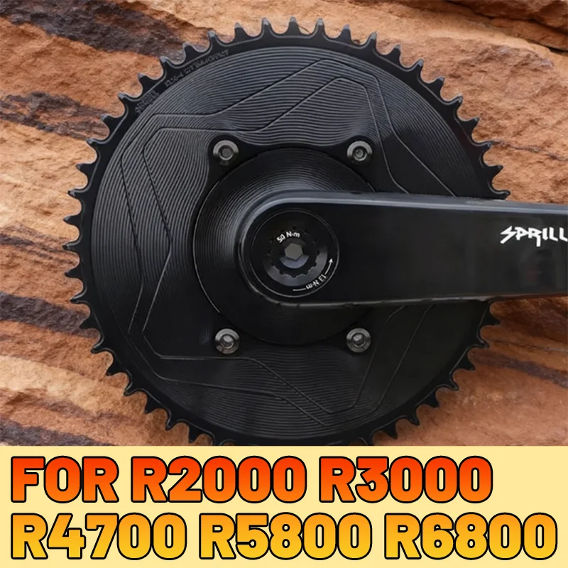 

110bcd Chainring Narrow Wide Bcd110 For Shimano R2000 R3000 4700 105 5800 6800 R9000 56t 58t 60t Sprocket Spider Power Meter