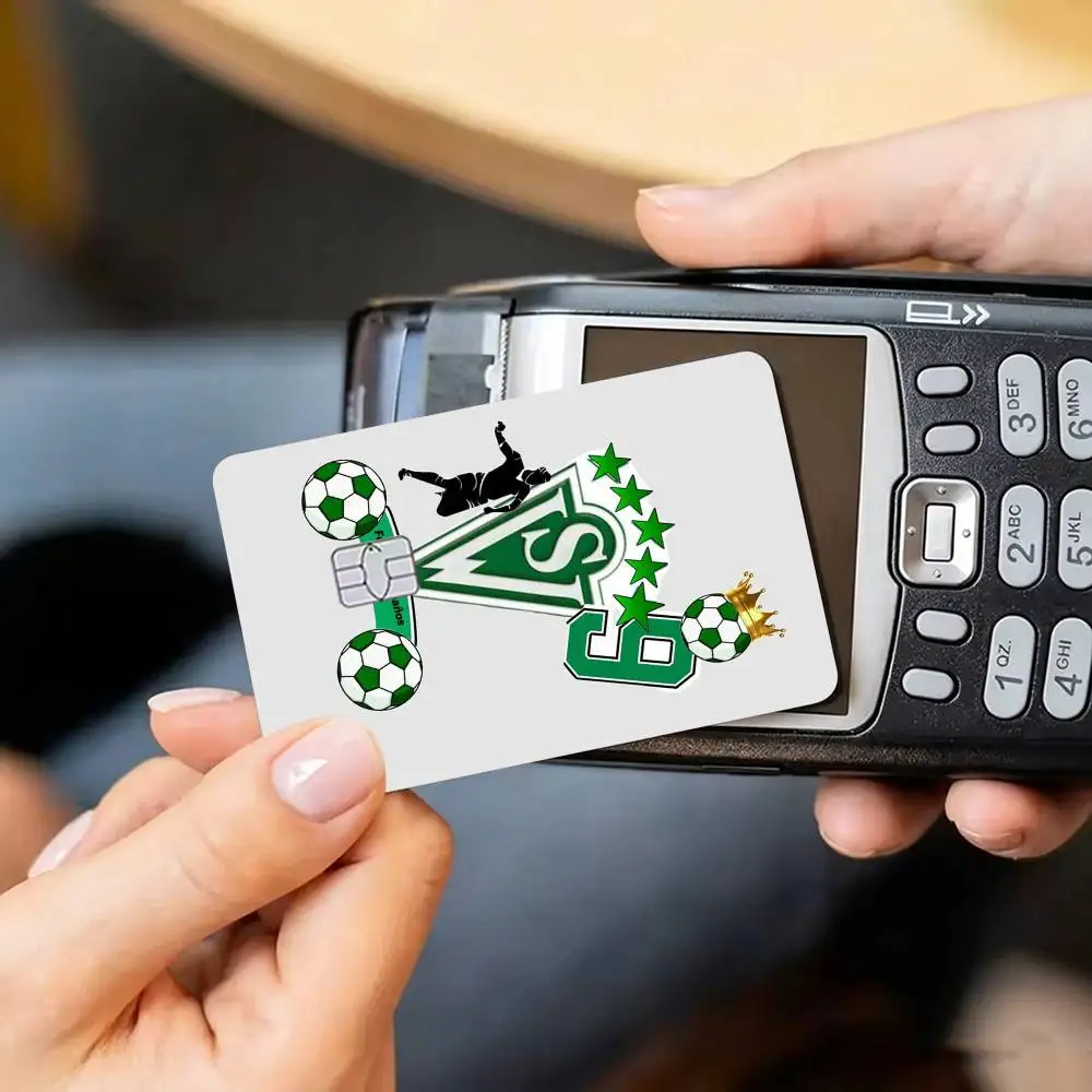 Cool S-Santiago W-Wanderers-1892  Credit Card HD Stickers Small Chip Waterproof Sticker Game Card Decal Gift
