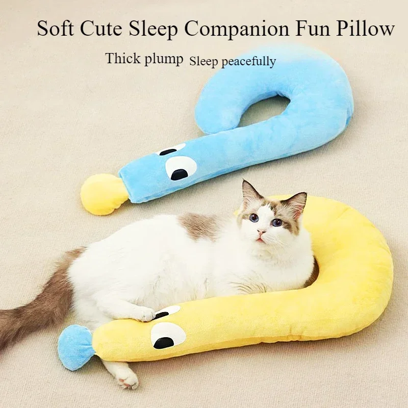 

Dog Pillow Four Seasons Universal Toy Pet Fun Mat Neck Pillow Sleeping Cat Summer Blanket Dog Nest Supplies