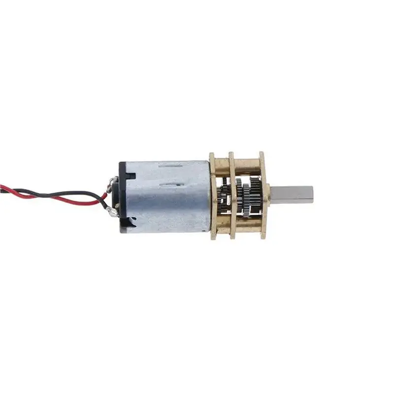 ABZL 30Pcs N20 Mini Micro-Metal Gear Motor With Gearwheel DC Motors 60RPM Slow Speed Full Metal Reducer Toy