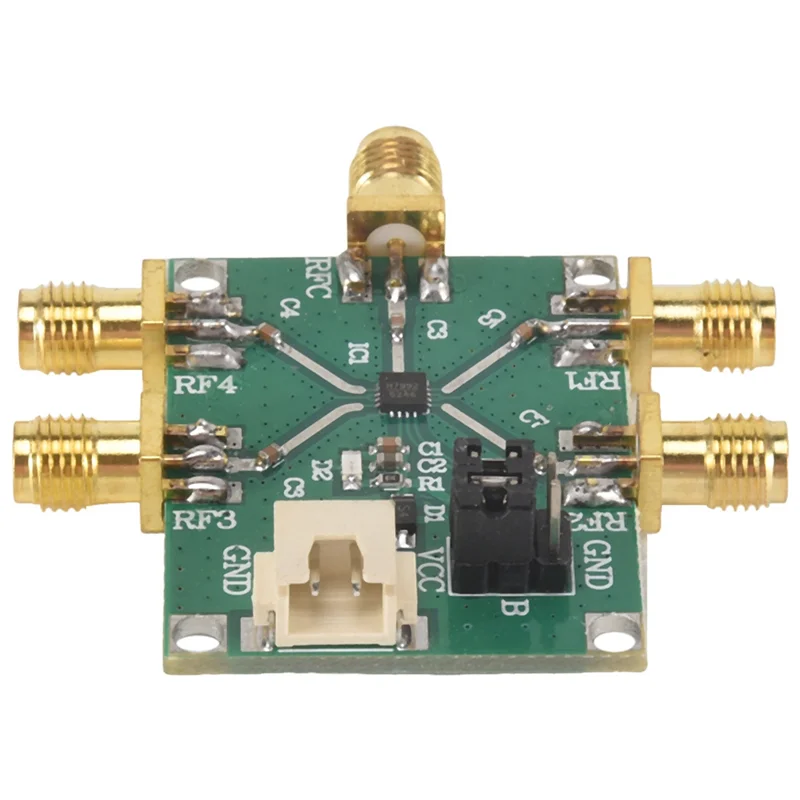 【플래시 딜!】5X HMC7992 0.1-6Ghz RF 스위치 모듈 단극 4 스로우 스위치 비반사형