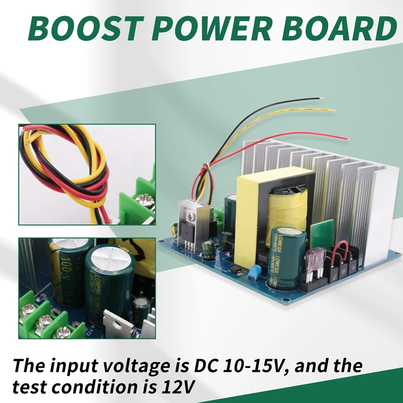 AV-DC 12V To Positive And Negative 56V Dual Power Supply For IRS2092 Chip High Power Amplifier Boost Power Board