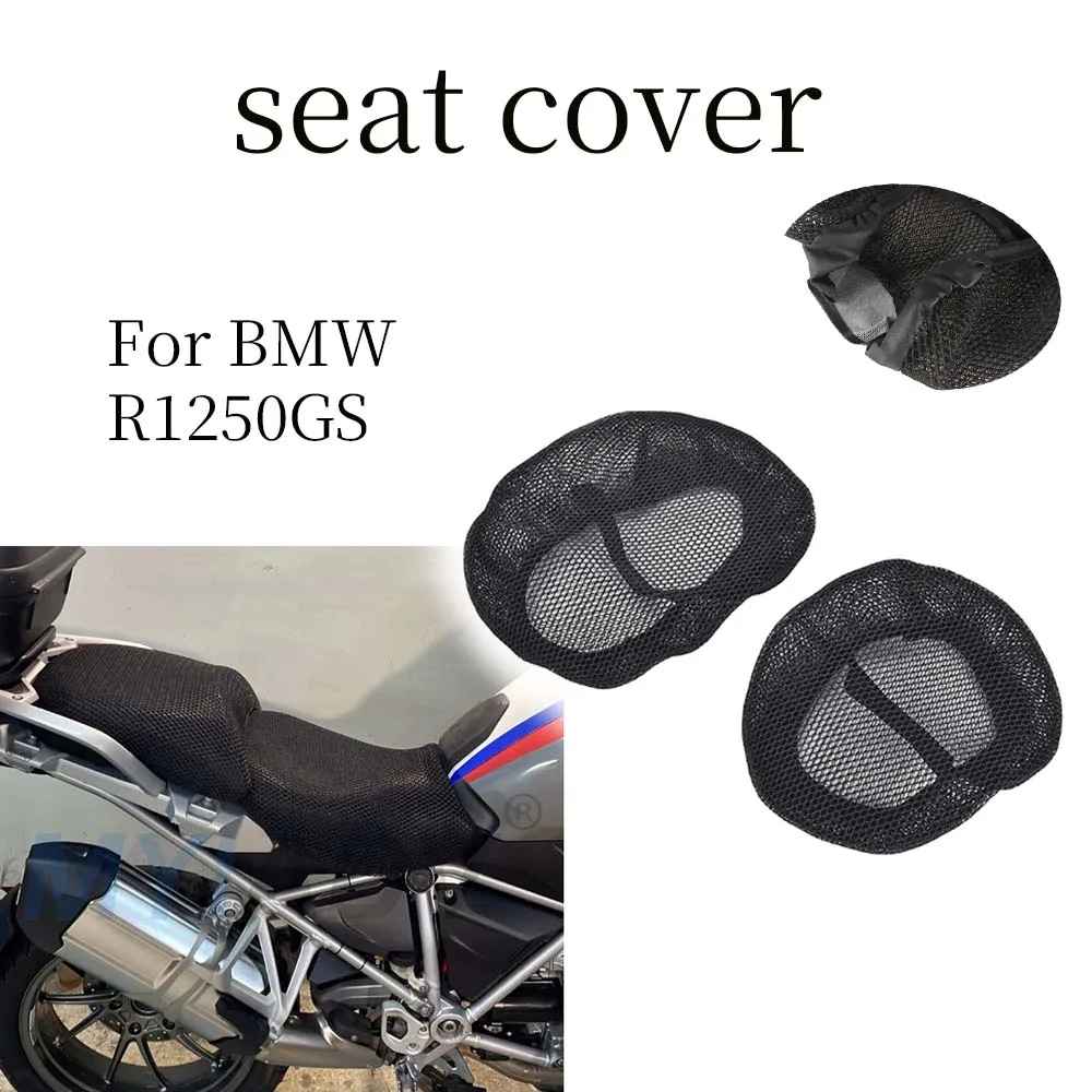 For BMW R1250GS R 1250GS R1250 GS Motorcycle Accessories 3D Mesh fabric Cushion  Breathable Waterproof Protection Seat Cover