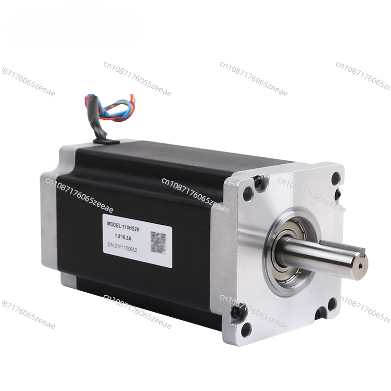 Leadshine 28Nm 4000 Oz.in 110mm NEMA42 2PH 110HS28 6A 4-Lead 19mm Shaft Hybrid Stepper Motor Match DM2282 DMA1182 For CNC Rout