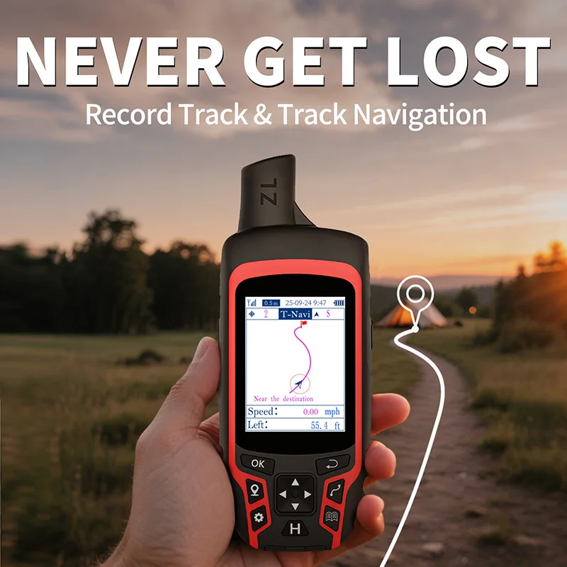 

Land Surveying Equipment, Professional GPS Measuring Tool, Four-satellite System, Used For Distance/area Measurement