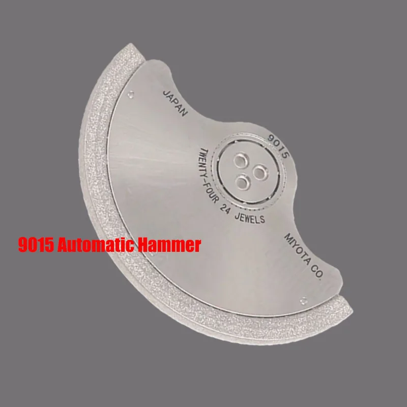 Metal Watch Movement Automatic Hammer Rotor Pendulum Fits for JP 9015 Mechanical Movement Parts