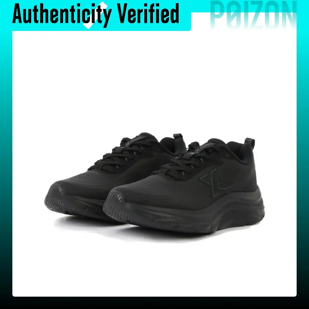 XTEP Leather Cushioning Slip Resistant Abrasion Resistant Low top Casual Training Running Shoes Women's 974118110055