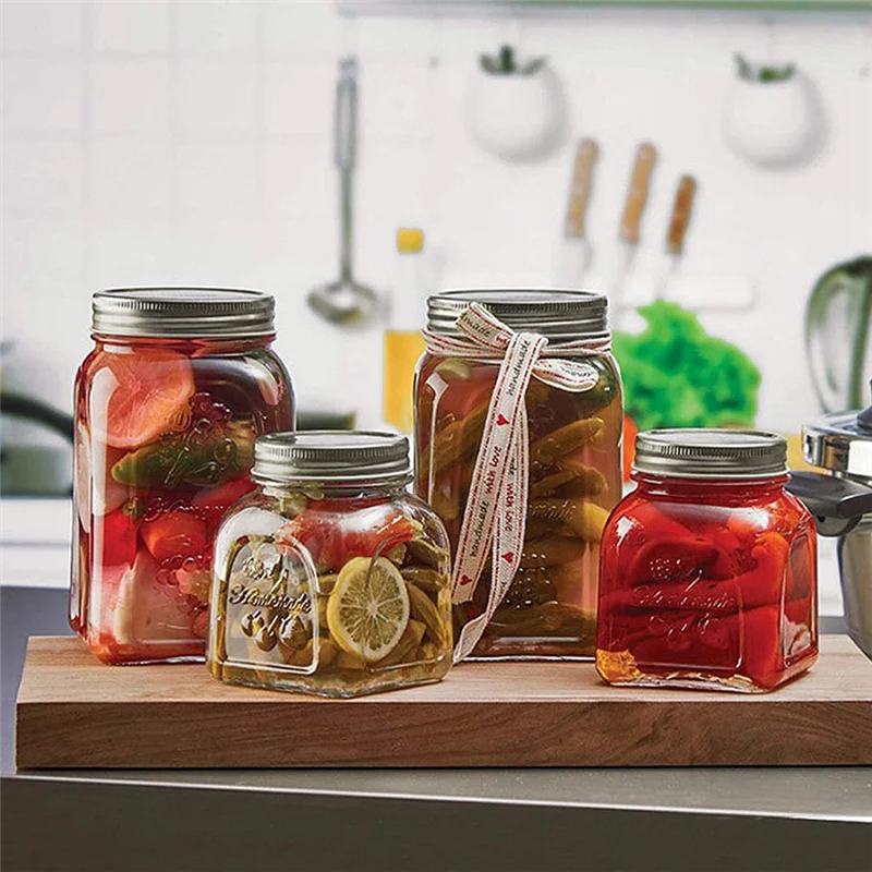 A008 Mason Jar ฝาปิดและแหวนสําหรับ Ball Canning Jars ปากกว้าง,แยกประเภทฝาปิด Leak PROOF, reusable Canning Jar ฝาปิดหมวก