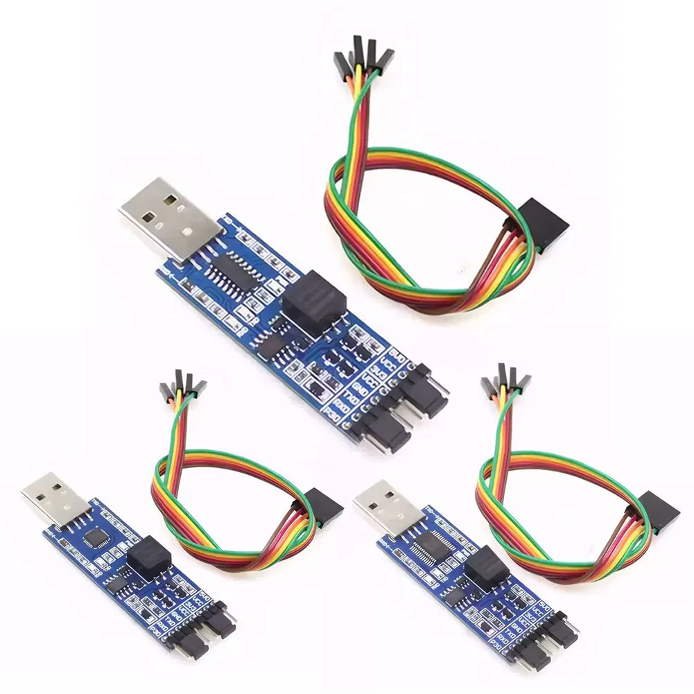 USB To TTL Converter อะแดปเตอร์ FT232 CP2102 CH340 USB To Uart Serial Port โมดูลการแยกสัญญาณ