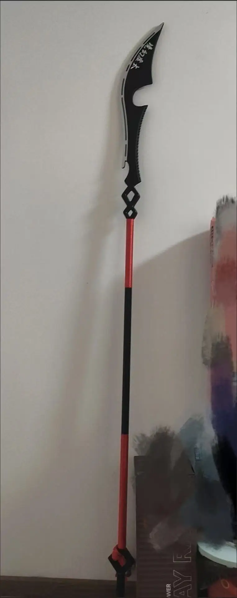 Rekwizyt do cosplayu z gry Limbus Company, laska Hong Lu, broń, rekwizyty, akcesoria do kostiumów na Halloween, Boże Narodzenie, imprezy tematyczne.