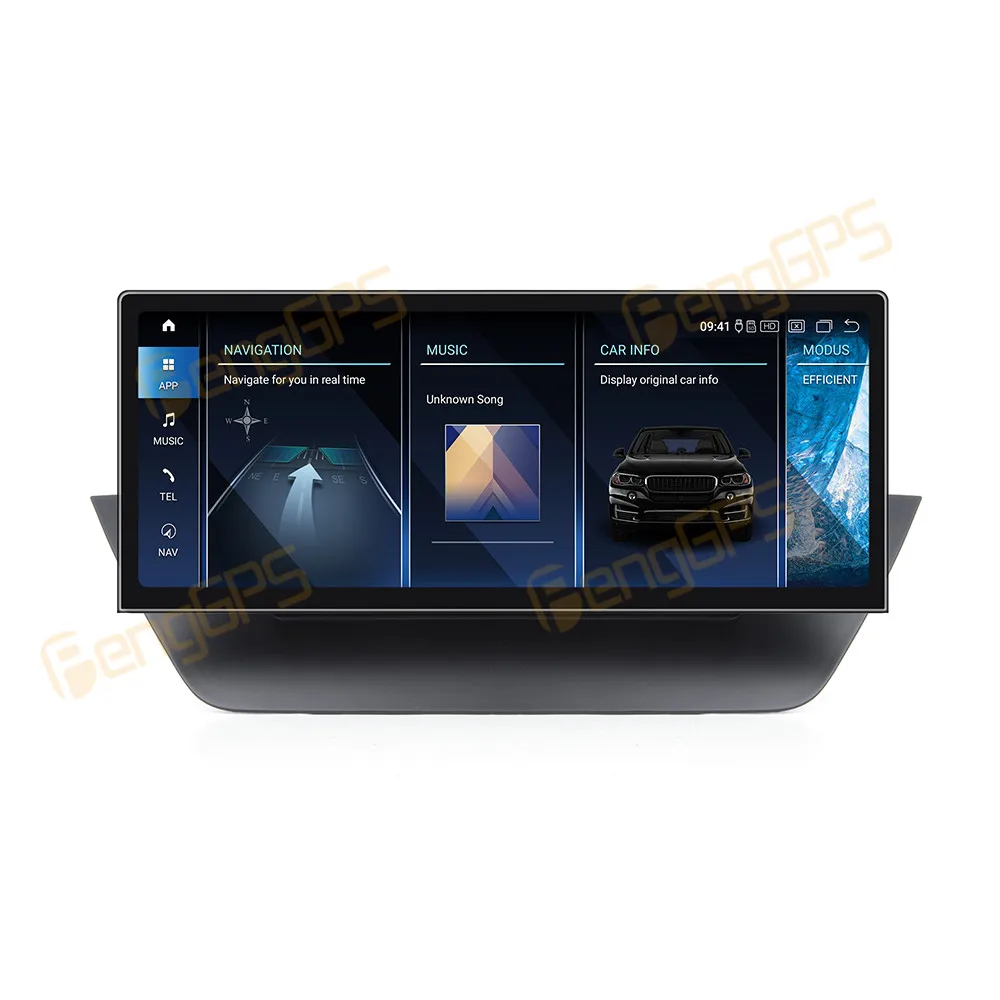 Factory Price Android Car Video Player Apple Carplay GPS Navi For BMW X1 E84 2009-2015 Multimedia Screen Radio BT 12.3