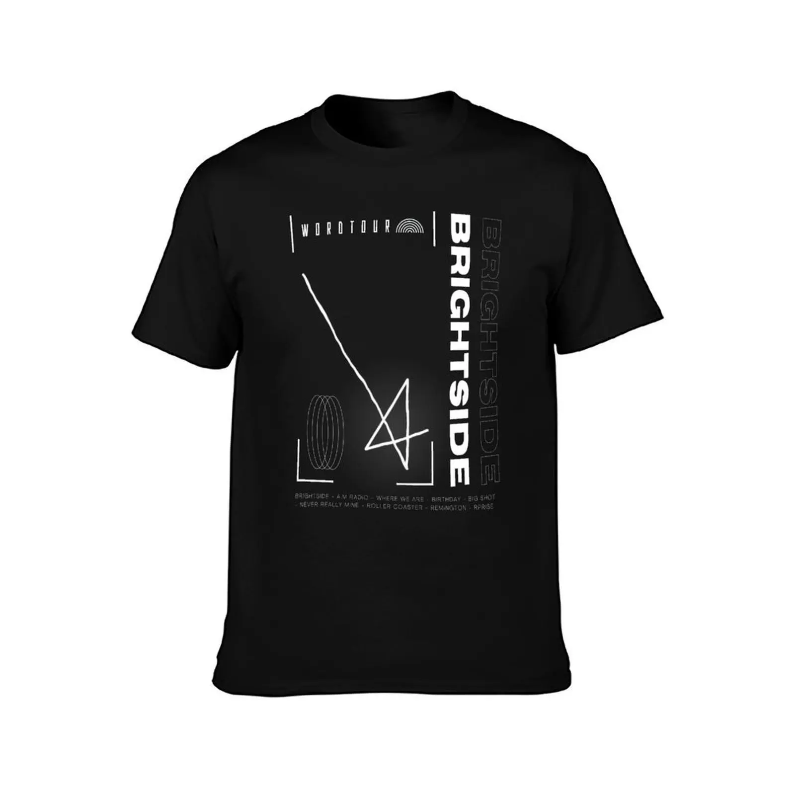 Bright Side - Modern look T-Shirt t shirt for man 100 percent cotton T-Shirt