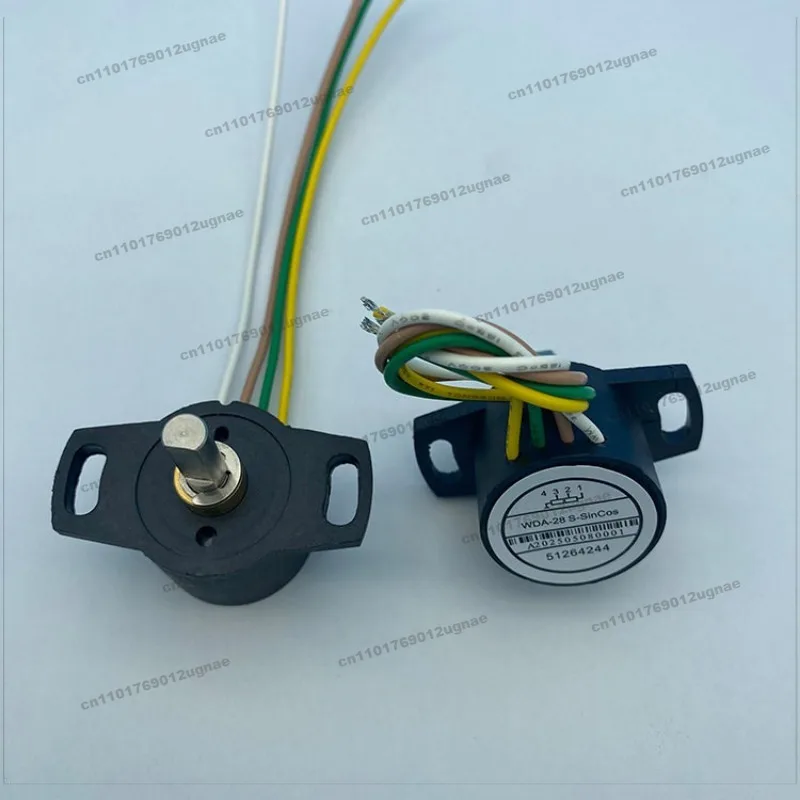 Unmanned Vehicle Sine Wave Angle Steering Sensor Displacement Sensing Resolver Permanent Magnet Synchronous Motor