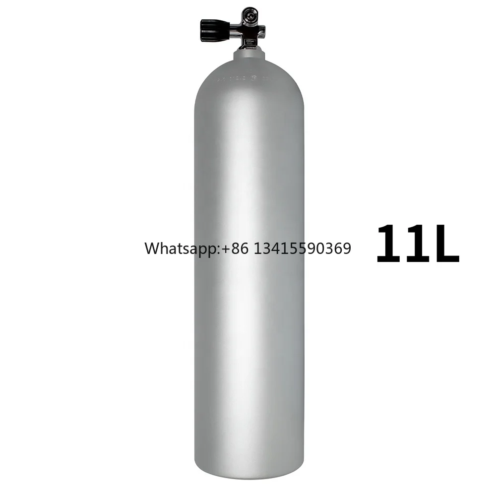 

CE Factory Competition Price PCP 11.1L High Pressure 20mpa 200bar Scuba Diving Gas Cylinder 6061 Aluminum Alloy Air Tank