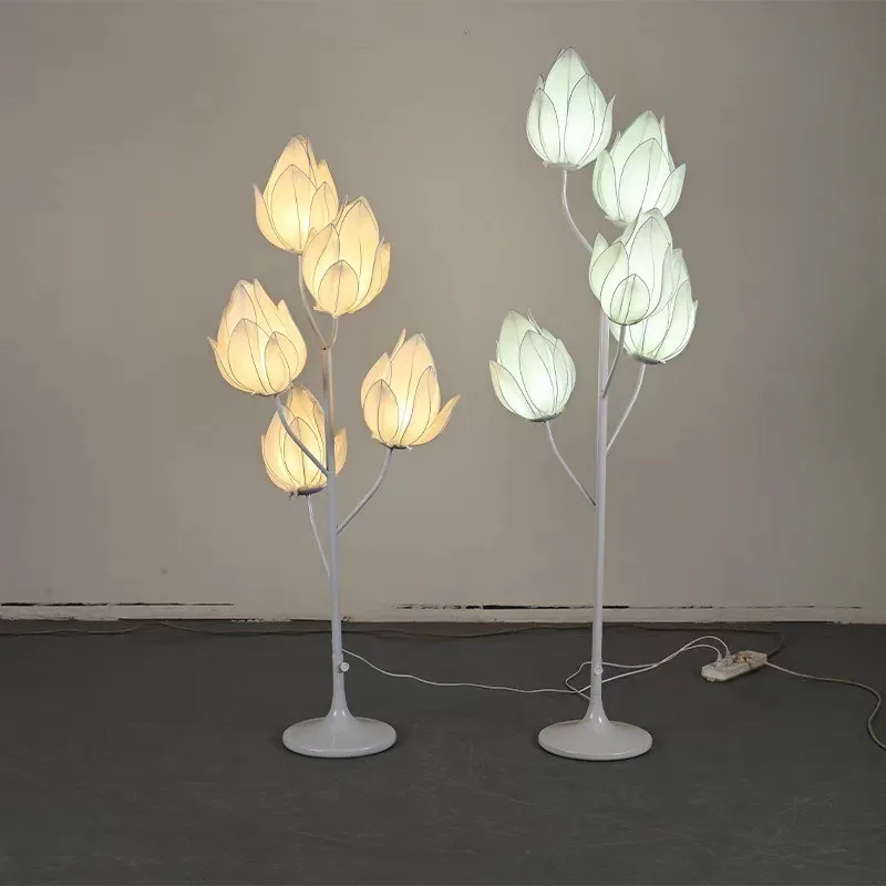 Wedding wrought iron luminous lily of the valley flower buds road lighting decoration wedding scene arrangement stage ornament p