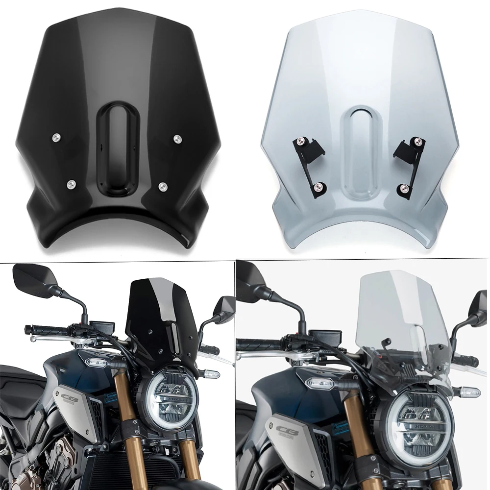 

CB650R CB1000R Windshield Windscreen For Honda CB 1000R 650R 650 1000 R 2018 2019 2020 2021 2022 2023 Wind Deflector