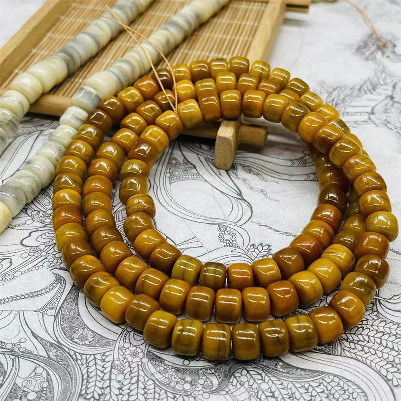Tibetan-style yak bone Buddhist bead bracelet 108 beads necklace accessories men and women