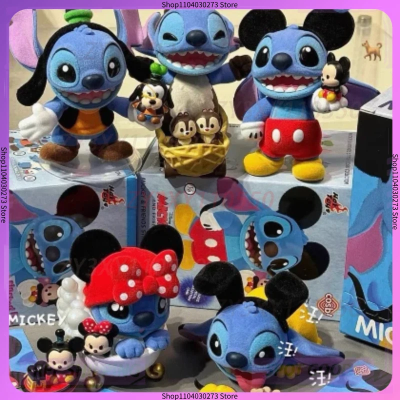 

Новая оригинальная серия Hottoys Stitch Mania с Микки и друзьями Cosbi, украшение в слепой коробке, подарок для мужчин и женщин, рождественские подарки