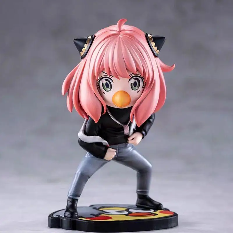 11 cm Neue Heiße Anime Spy×Family Ania Pvc Kreative Modell Statue Desktop Sammlung Ornamente Spielzeug Puppe Kinder Urlaub Geschenke