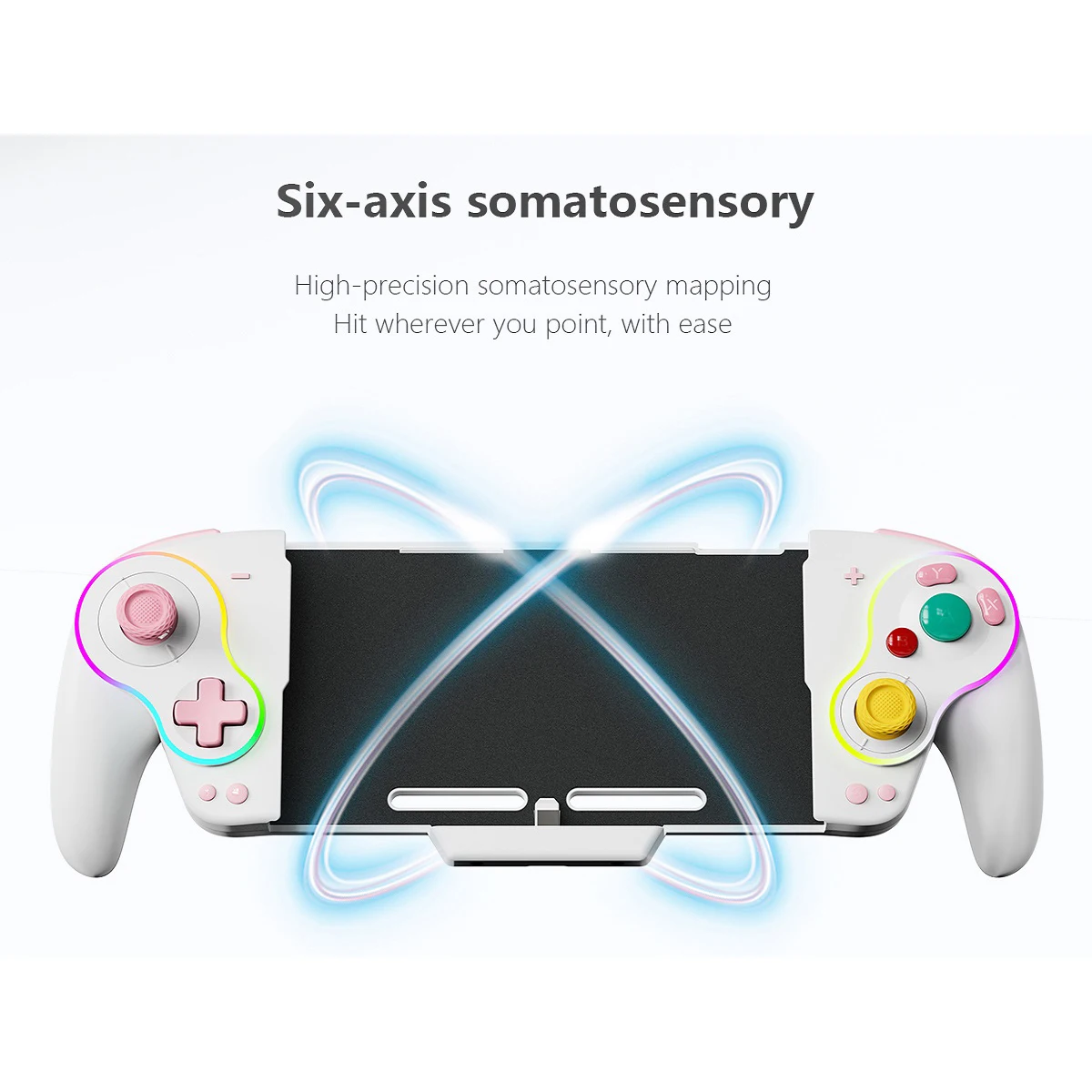 Controller Game Pad For Nintendo Switch & OLED Gamepad Control Wired USB Accessories Hall RGB Light Command Joystick Mando Kit