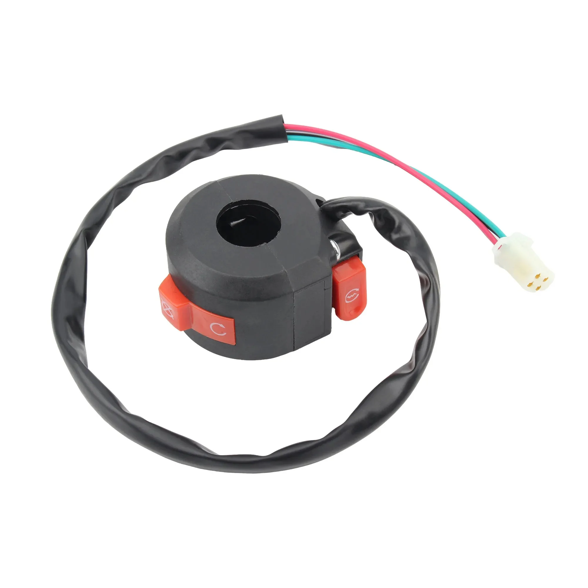 For Sunl Roketa Coolster 50-250cc ATV Pit Bike Buggy Go Kart 4 Wire Kill Light Start Switch Universal