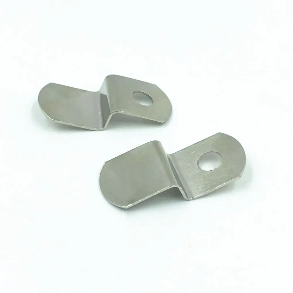180Pcs Photo Frame Angle Code Back Plates Hardened Iron Core Small Nails Picture Hanging Kit for Home Exhibition Office Frame
