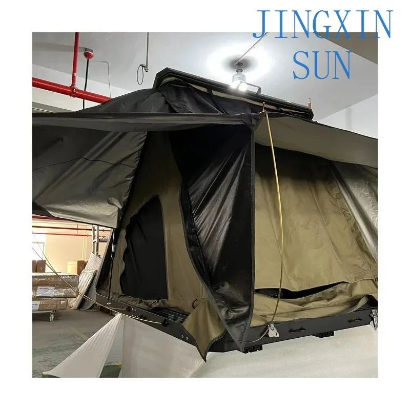 Custom Light Weight Aluminum Steel 4X4 Pickup Truck Bed Pop up Camping Tent Topper Canopy Shell Camper
