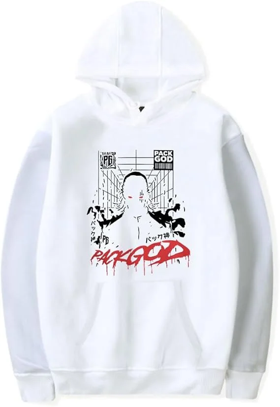 Packgod 까마귀 남성과 여성을 위한 멋진 프린트 상품 긴 소매 캐주얼 스웨트 셔츠