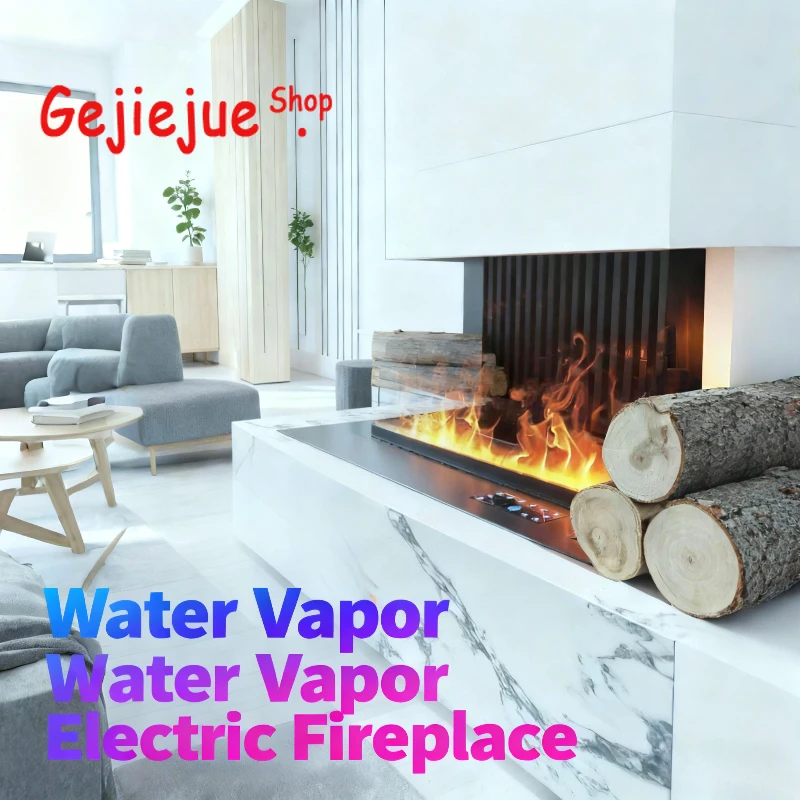 

Smart Home Mist Fireplace,APP/Voice Panel, No Smoke/No Fume,Humidifier,Adjustable Flame Color/Brightness, Child Lock & Realistic
