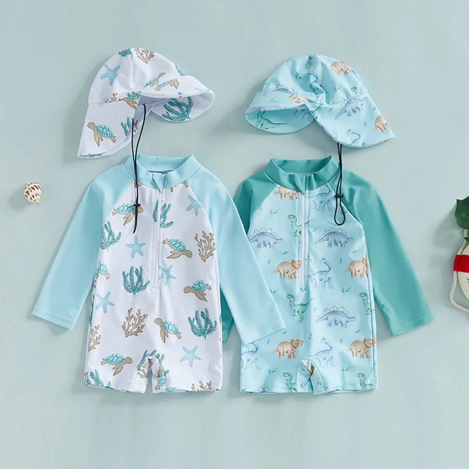 

Swimsuit Size 14 Boys Infant Boys Swimsuit Long Sleeve Zipper Swimsuit Sun Protective Clothing Infant Bathing Swim Short Boy