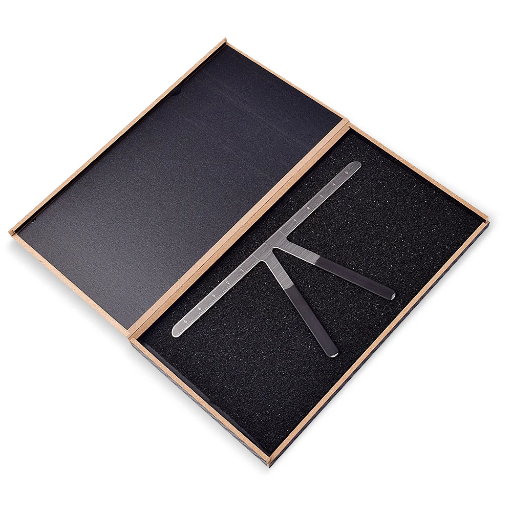 

1pcs New Microblading Eyebrow Tattoo Stencil Ruler Balance Shaper Template Eyebrow Tattoo Measurement and Thrush Card