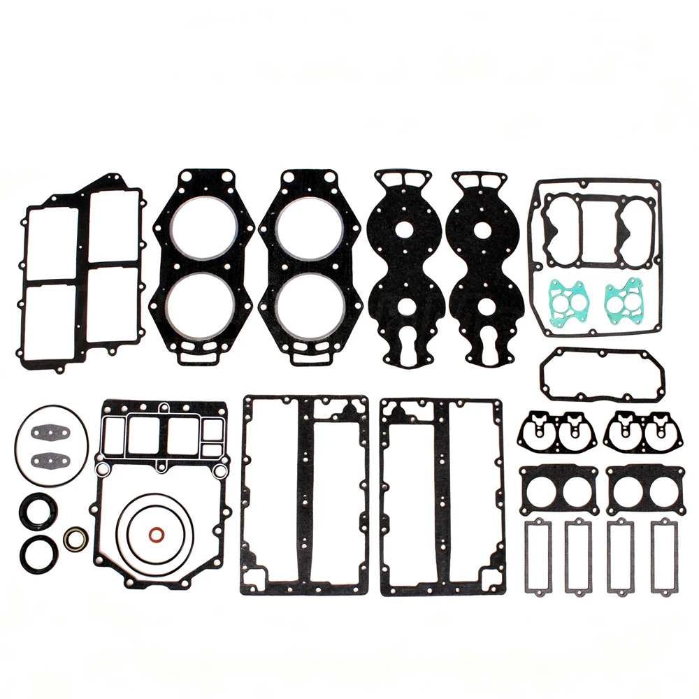 6E5-W0001 Power Head Gasket Kit for Yamaha 2T Outboard Motor V4 15-130HP 6E5-W0001-01 6E5-W0001-A2 6F3-W0001 6E5-W0001-A2